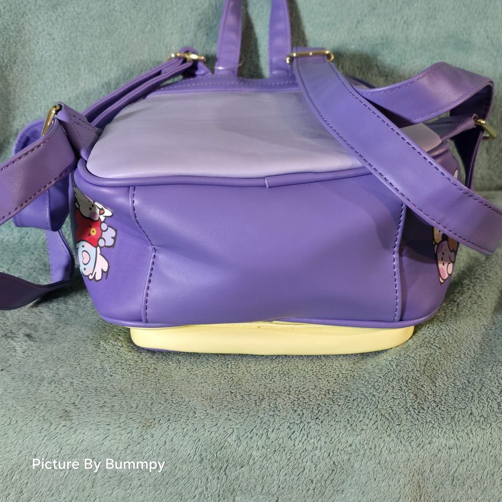 Purple and Yellow Kids Backpack - Picture 6 of 13